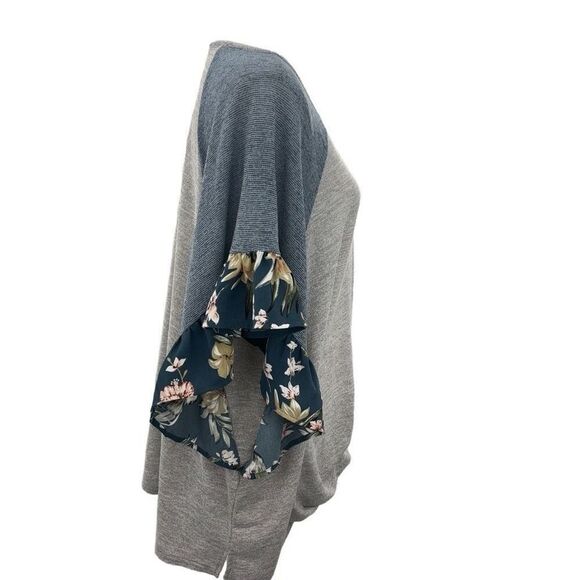 She &sky  3/4 flowing sleeves  , knot in the front size XL - Picture 4 of 10